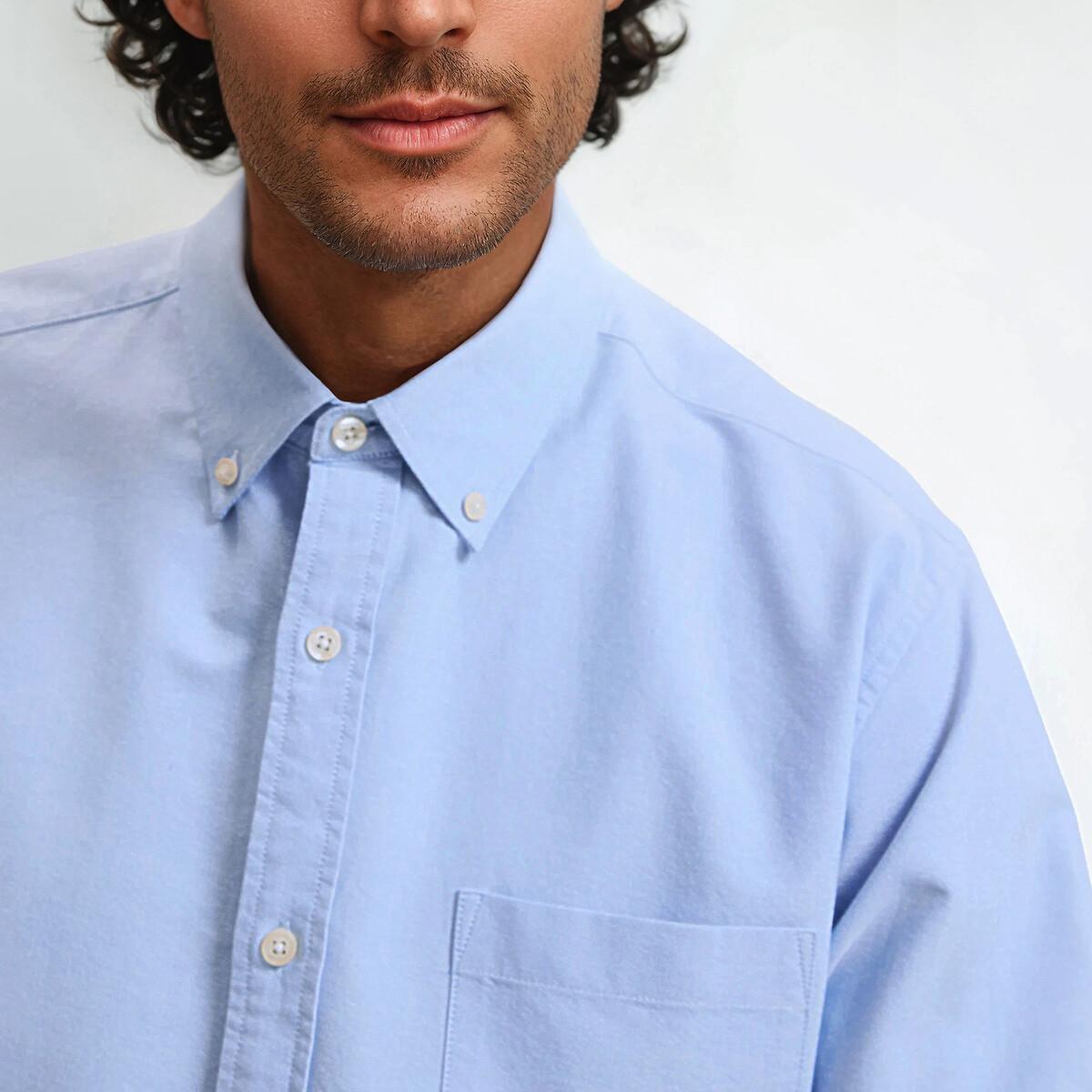 La Redoute Collections Oxfordhemd Button-Down-Kragen  