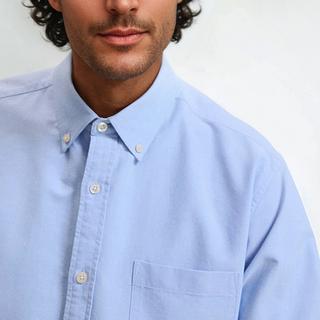 La Redoute Collections Oxfordhemd Button-Down-Kragen  