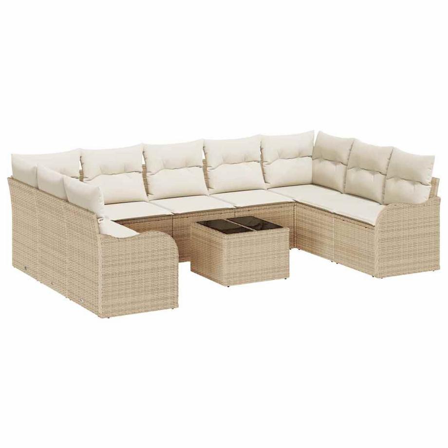 Mobilier de jardin poly rattan