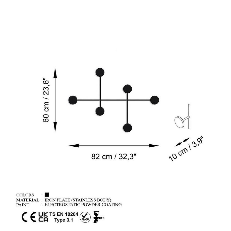 Calicosy Porte manteaux DAMA  
