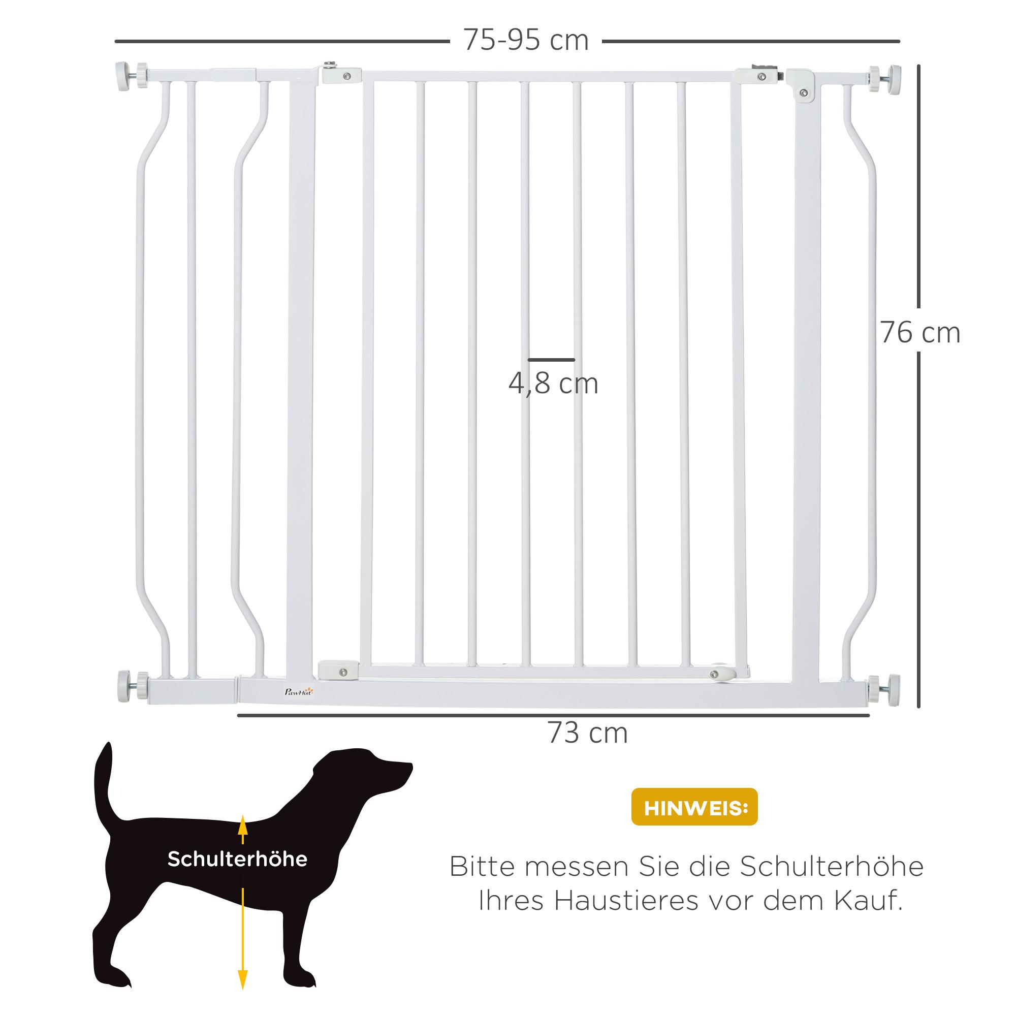 PawHut  Protection de porte pour chien 