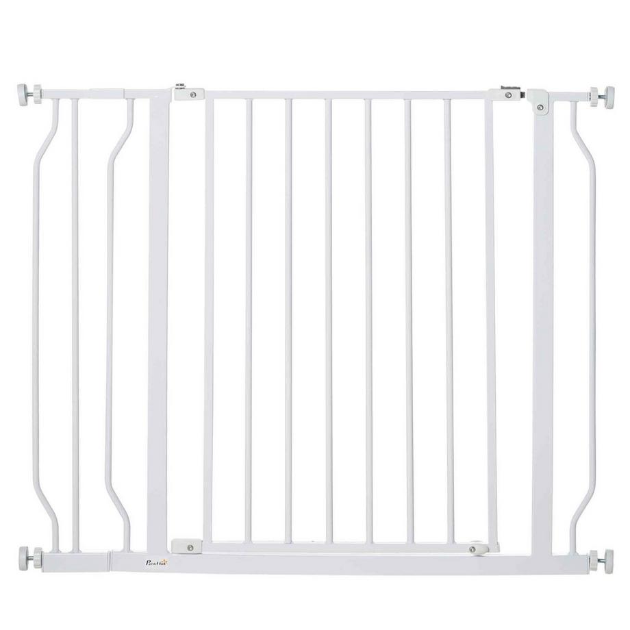 PawHut  Hunde Türschutzgitter 