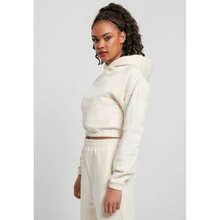URBAN CLASSICS Sweatshirt à Capuche Court Oversized Femme  
