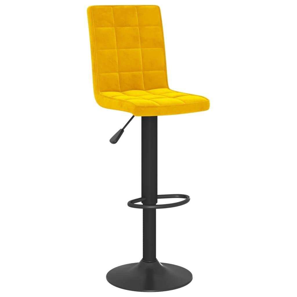 VidaXL Tabouret de bar velours  