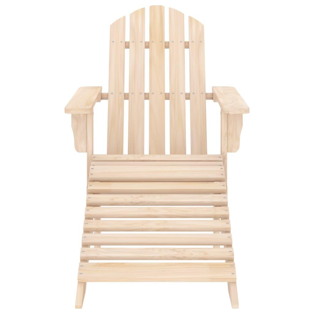 VidaXL Chaise de jardin bois  