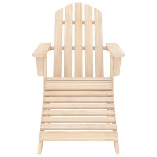 VidaXL Chaise de jardin bois  