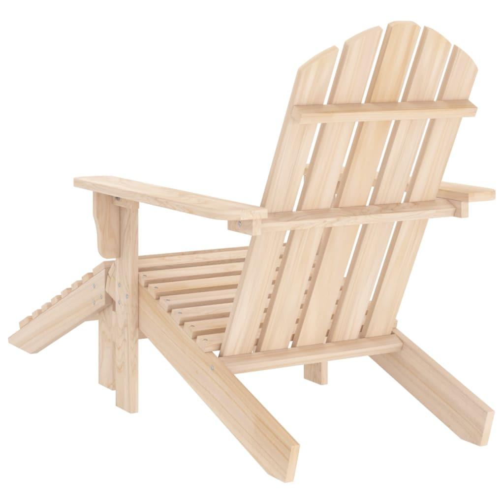 VidaXL Chaise de jardin bois  