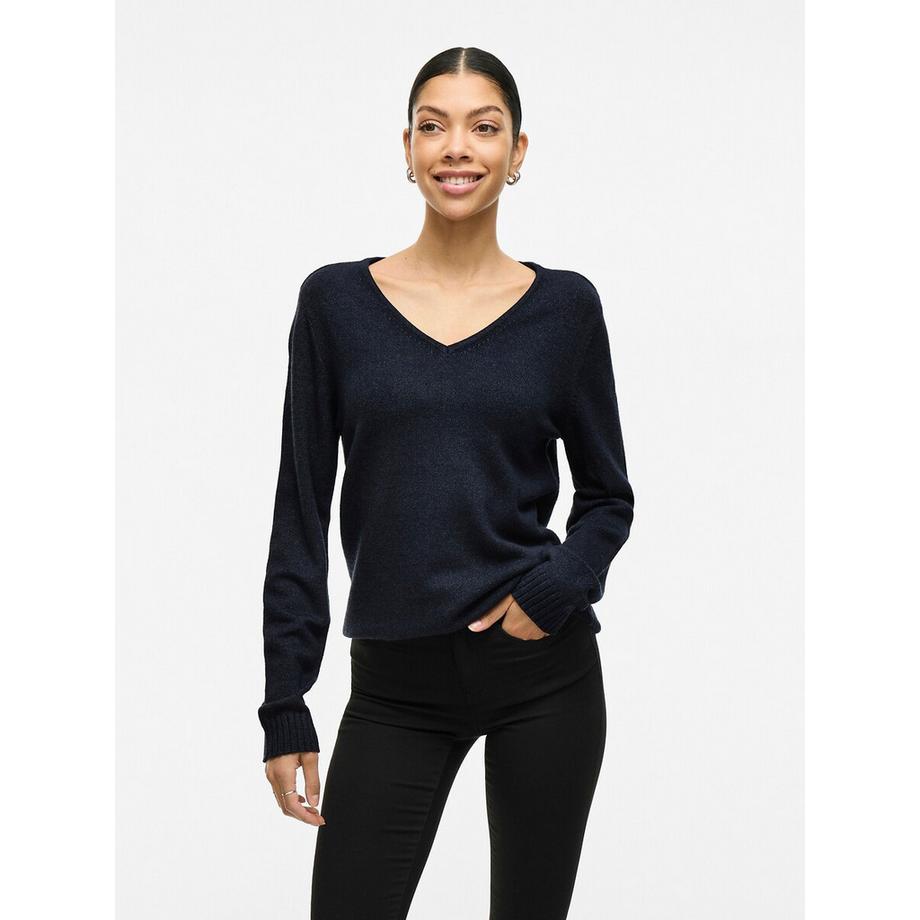 Pullover mit V-Ausschnitt