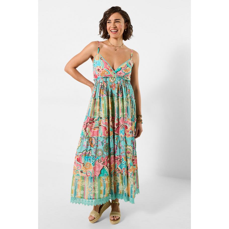 Joe Browns Maxikleid Paisley Blumendruck  