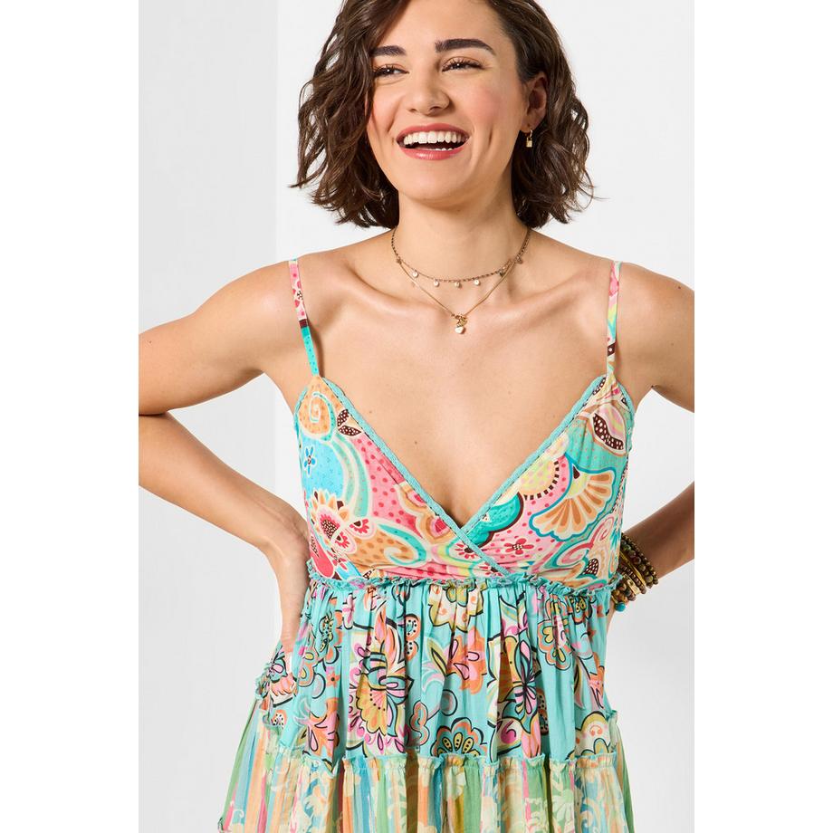 Joe Browns Maxikleid Paisley Blumendruck  