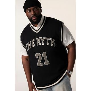 Sthuge Pull sans Manches Col V en Maille  