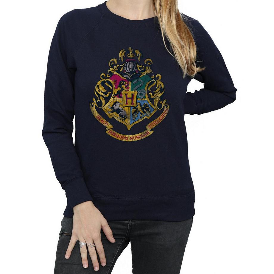 Harry Potter Hogwarts Blason Slim Fit Sweatshirt  
