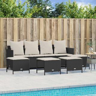 VidaXL Garten sofagarnitur poly-rattan  