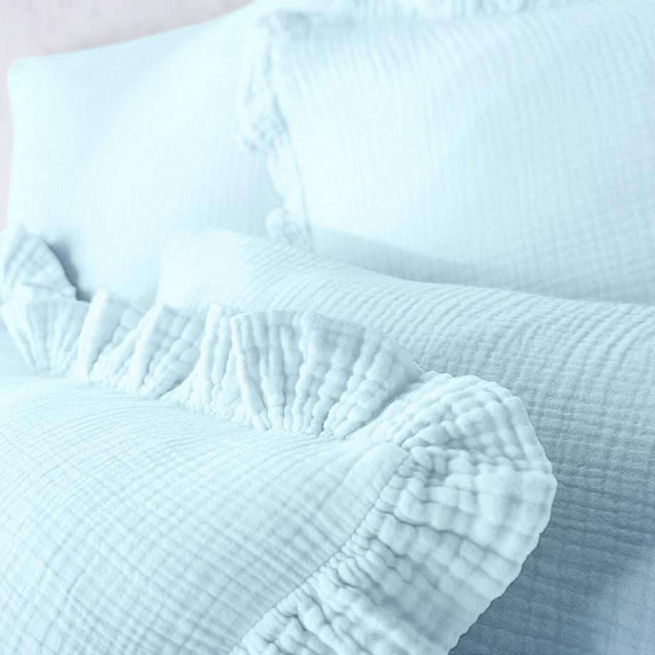 La Redoute Intérieurs Kumla Baumwoll-Musselin Kinder-Kopfkissenbezug  