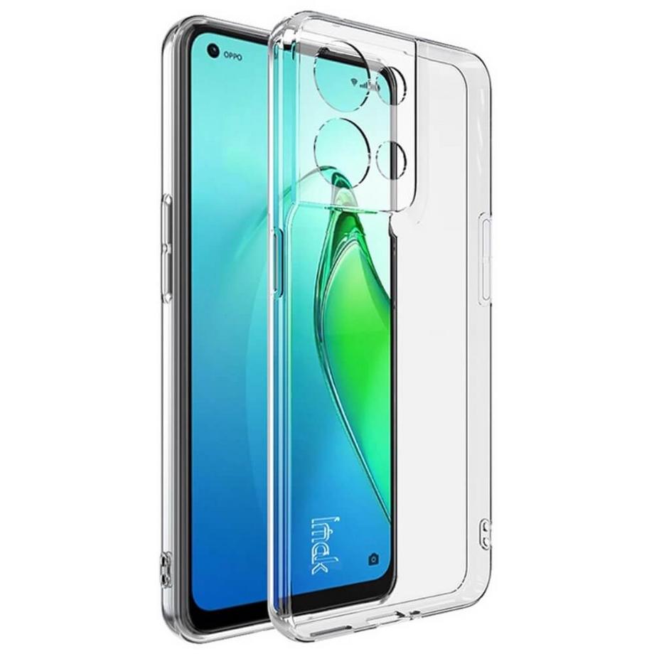 Imak  OPPO Reno8 - Imak Silikon Case Transparent 