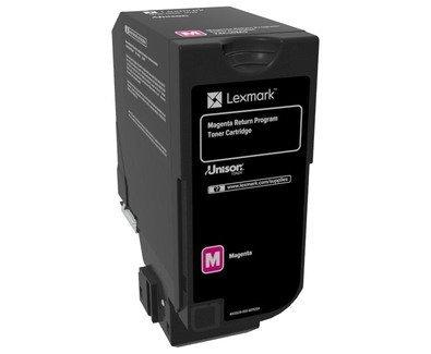 Lexmark  74C20M0 cartuccia toner 1 pz Originale Magenta 