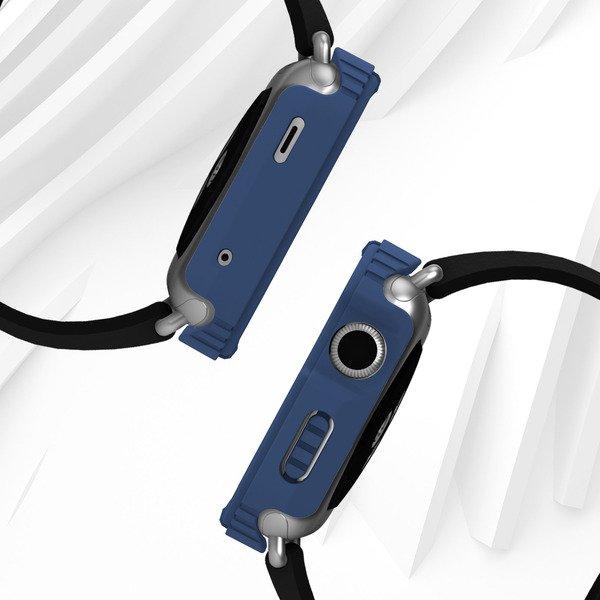 Avizar  Coque Intégrale Apple Watch 38mm Bleue 