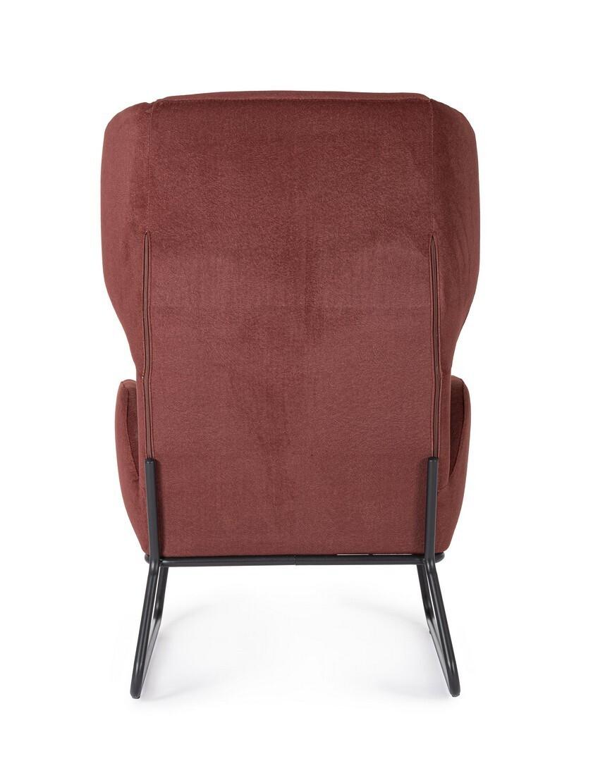 mutoni Fauteuil Ophelia rouille  