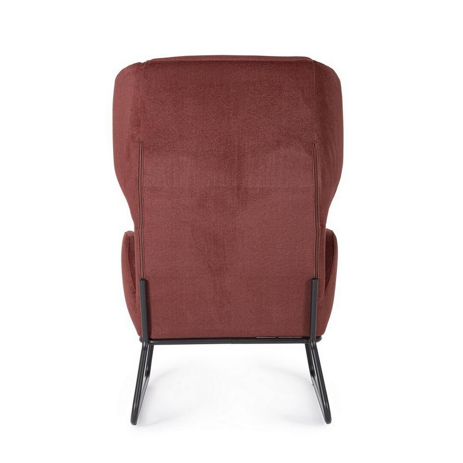 mutoni Fauteuil Ophelia rouille  