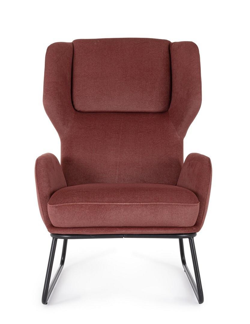 mutoni Fauteuil Ophelia rouille  