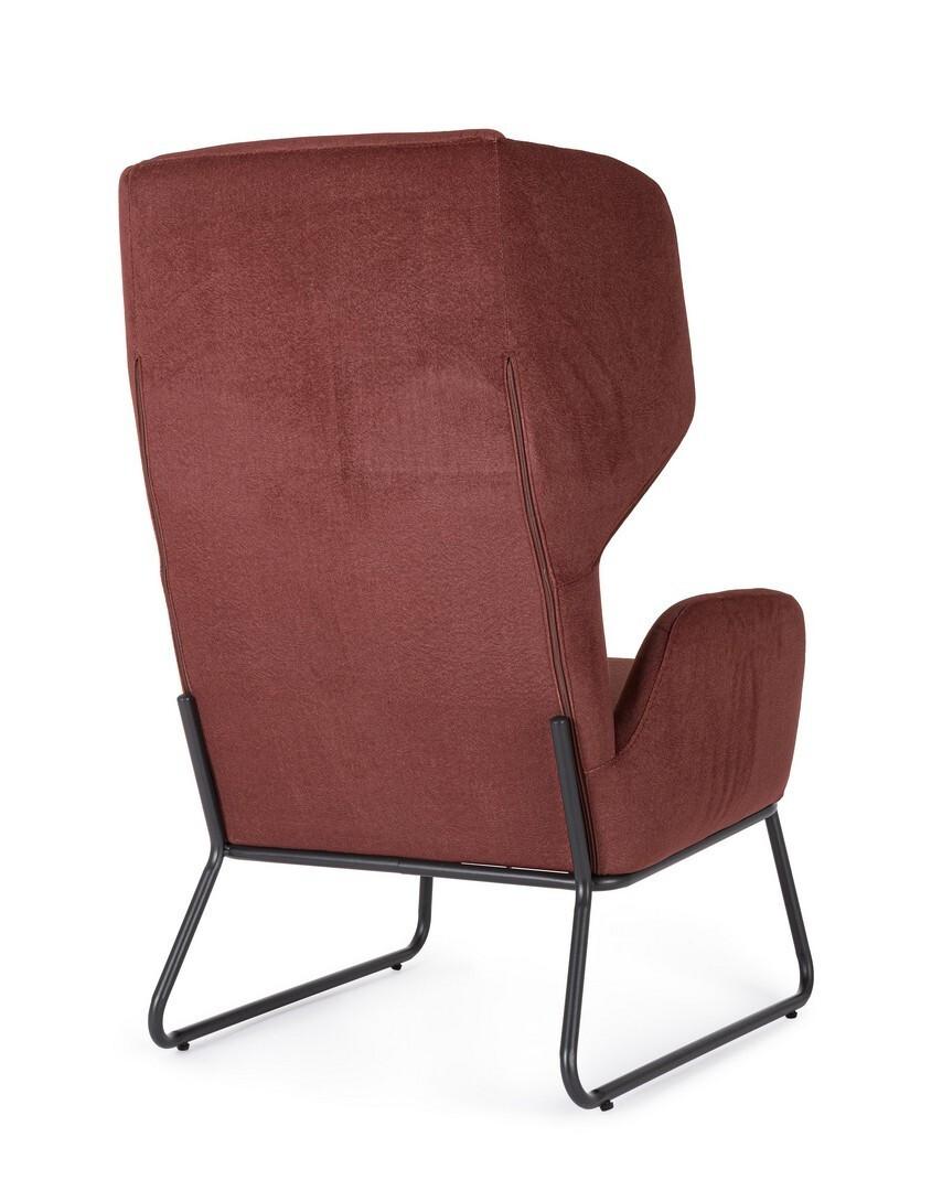 mutoni Fauteuil Ophelia rouille  