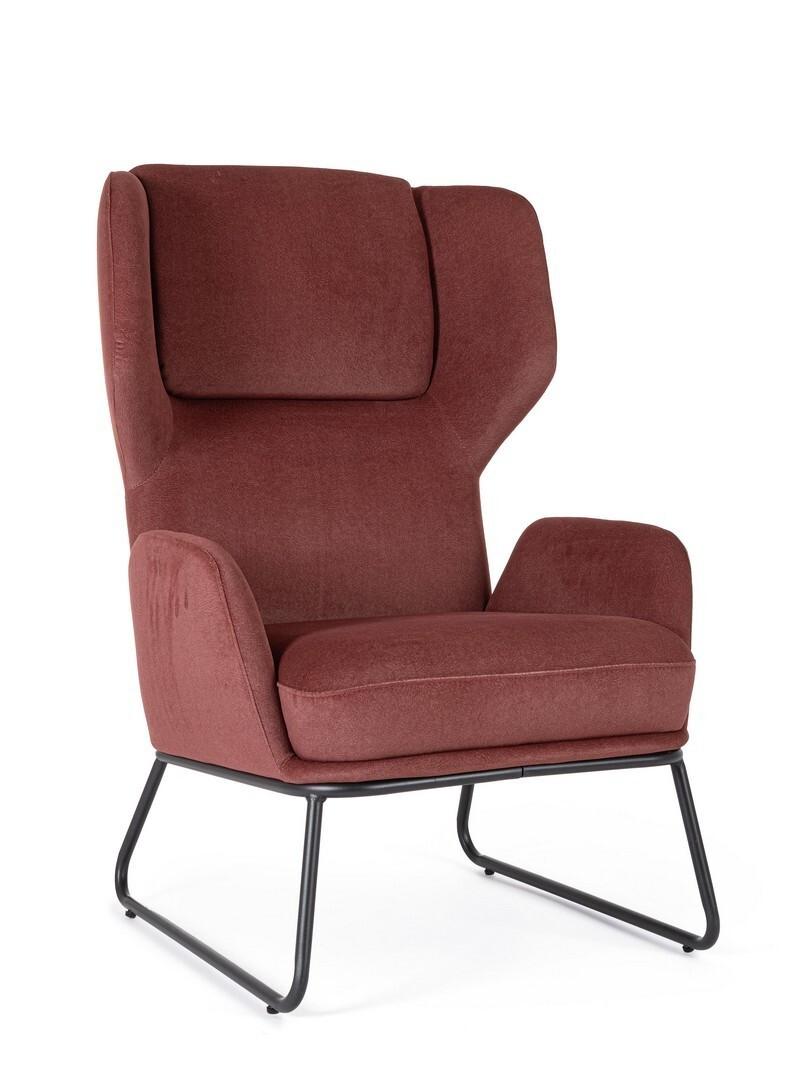 mutoni Fauteuil Ophelia rouille  