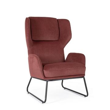 Fauteuil Ophelia rouille