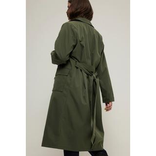 Studio Untold  Trenchcoat, Utility-Style, 4 Taschen, Revers, doppelreihig 