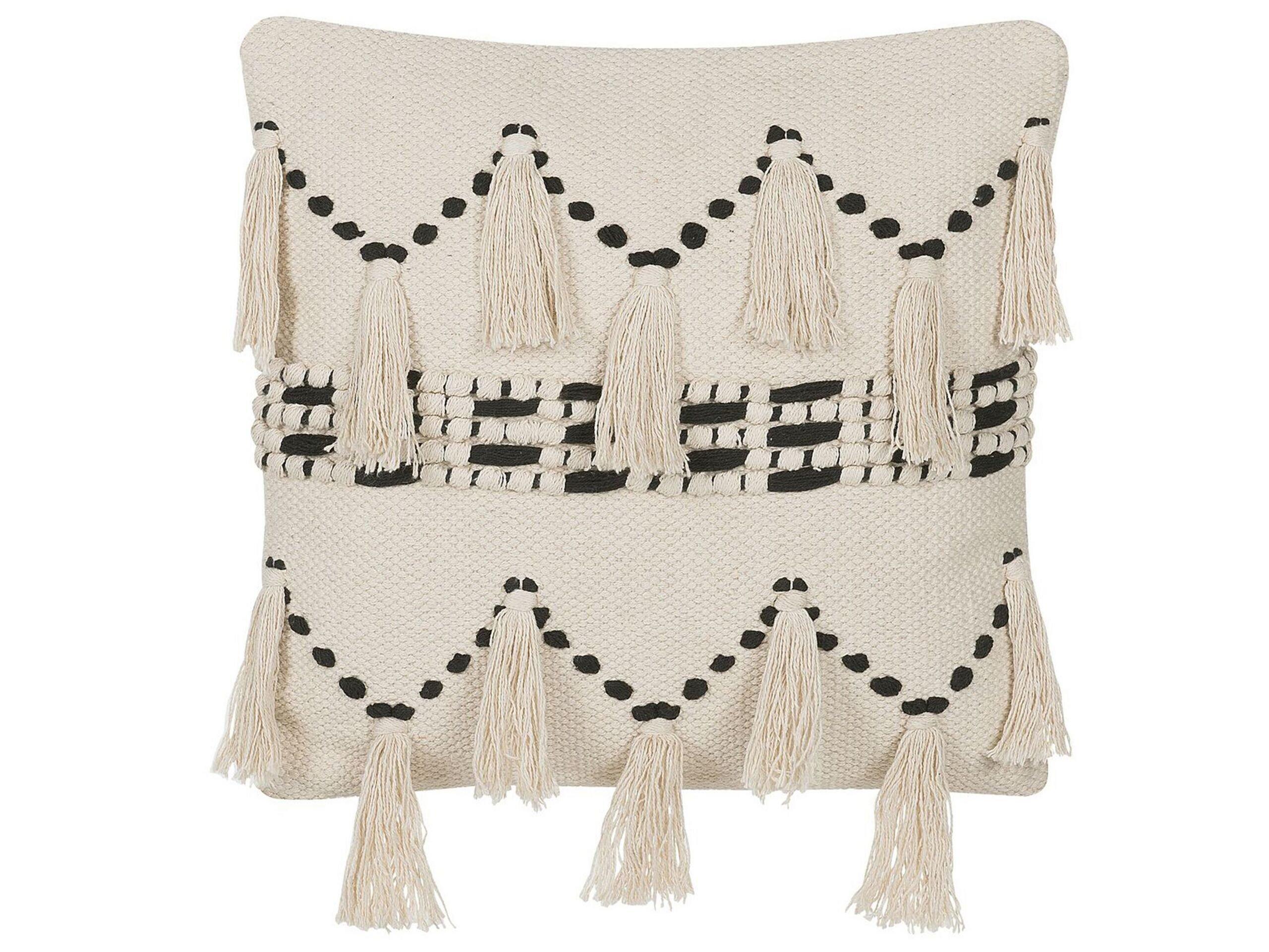 Beliani Cuscino decorativo en Cotone Boho THONDI  