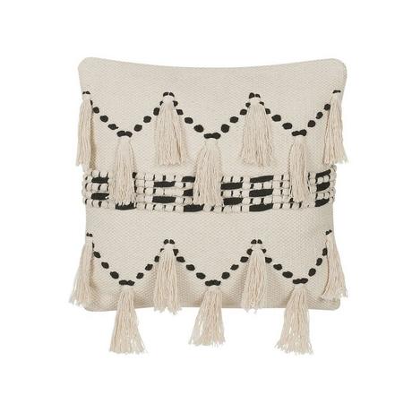 Beliani Cuscino decorativo en Cotone Boho THONDI  