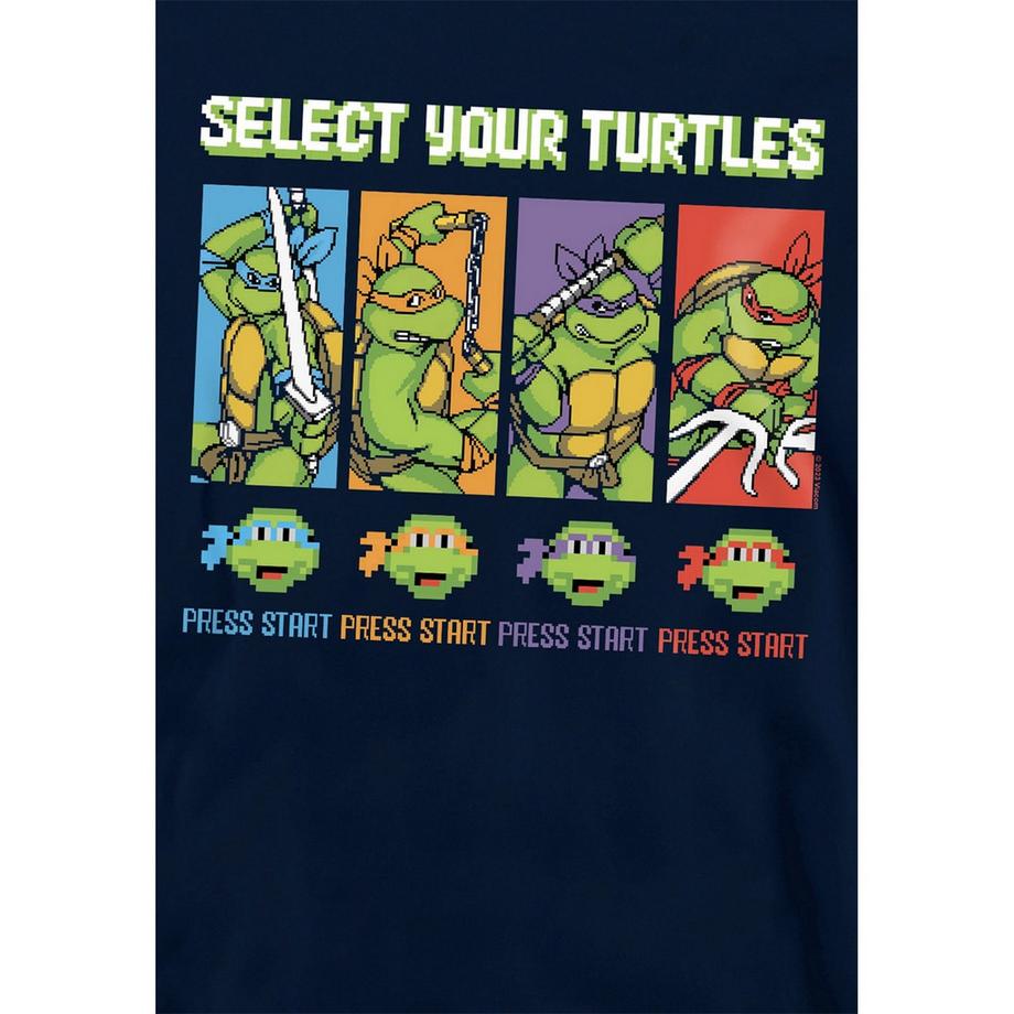 Nickelodeon  Gamer Turtles Felpa Con Cappuccio 
