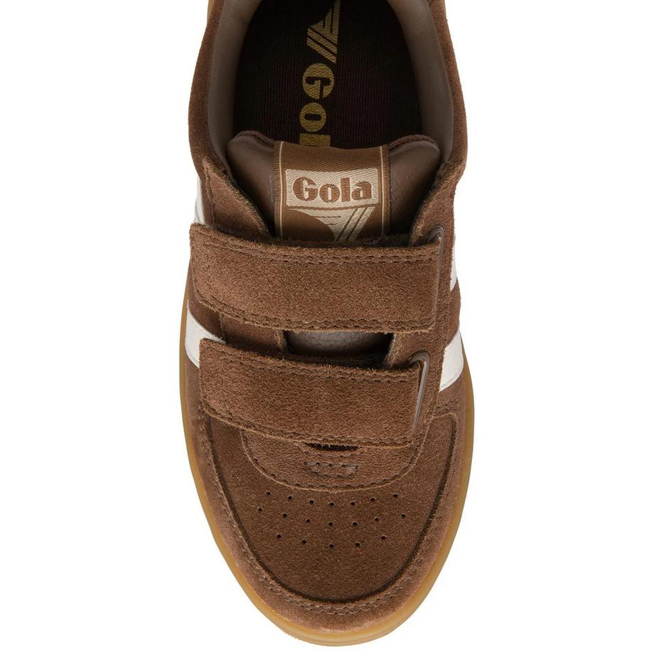 gola Baskets en daim avec fermeture à scratch  
