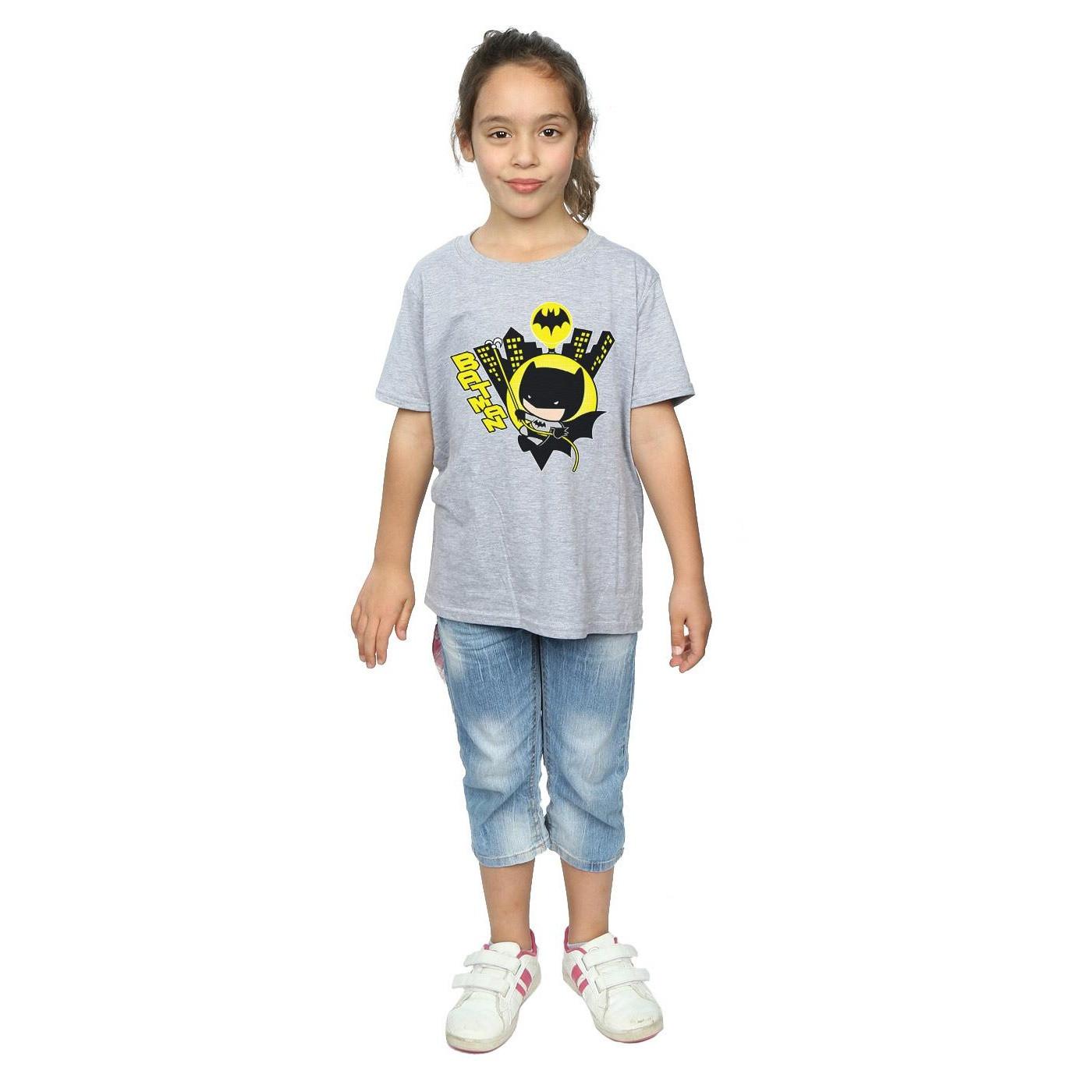 DC COMICS  Chibi Batman Swinging TShirt 