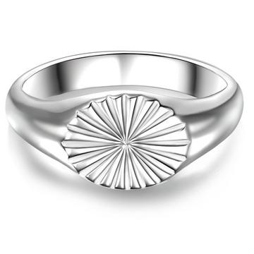 Femme Bague en argent Forme géométrique