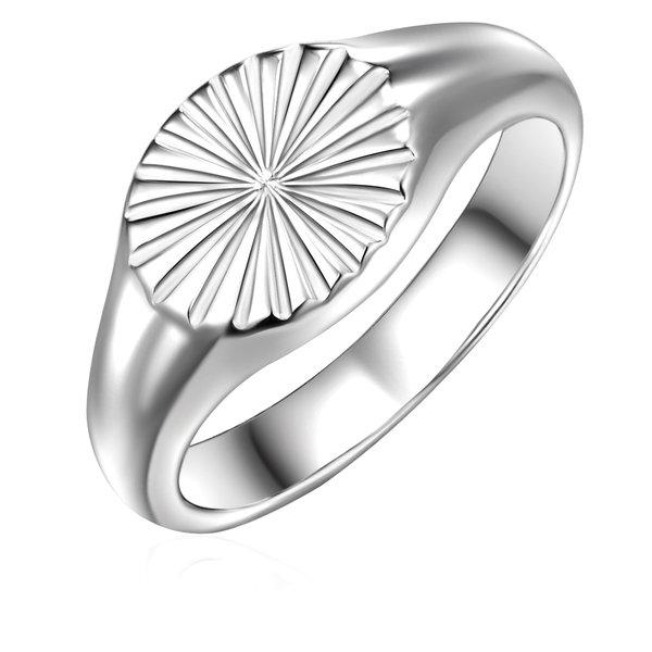 Glanzstücke München  Femme Bague en argent Forme géométrique 