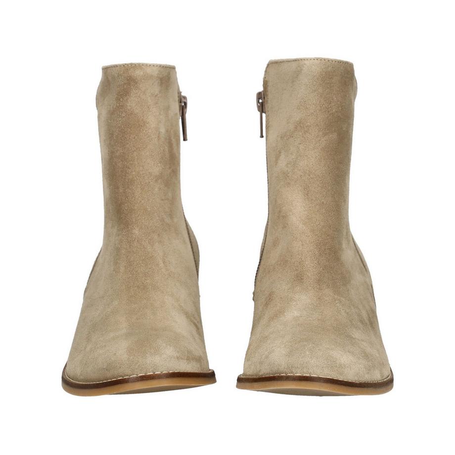 Paul Green Bottines en daim à talon bloc  