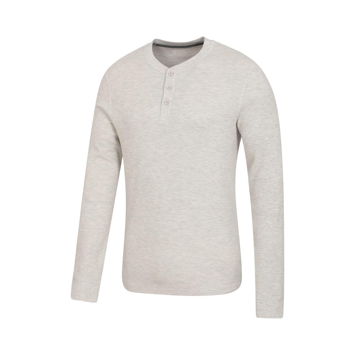 Mountain Warehouse Selby Henley Kragen T-Shirt  