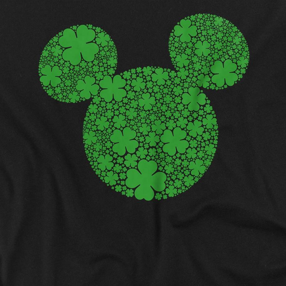 Disney T-shirt Shamrock Ears St Patricks Day  