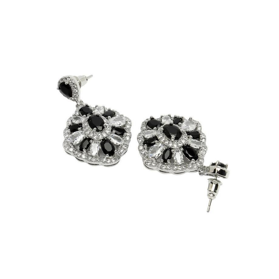 AVANT-GARDE PARIS  Collection Diva Boucles d'oreilles statement en zirconium cubique 