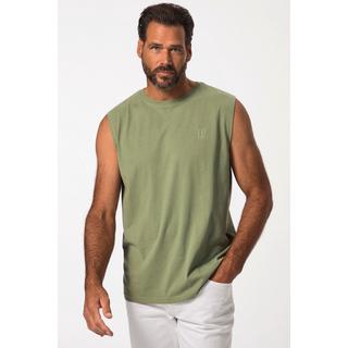 JP1880  Canotta basic in jersey mélange, fino alla tg. 8XL 