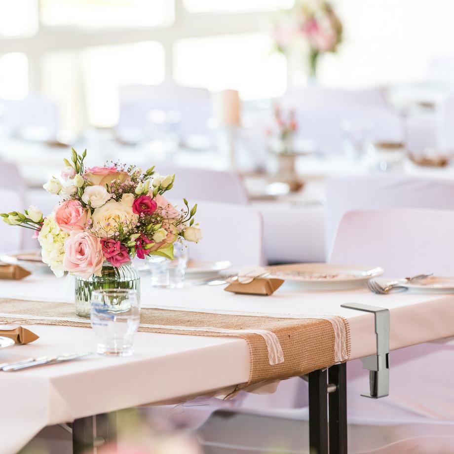 B2X Tischklemmen Edelstahl 4 Stk  