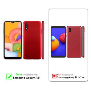 Cadorabo  Housse compatible avec Samsung Galaxy A01 - Coque de protection en silicone TPU flexible 