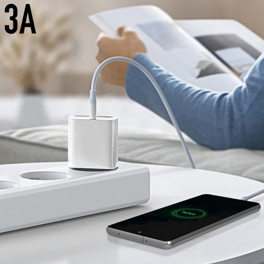 Akashi  Câble USB-C vers USB-C 3A 1.5m 