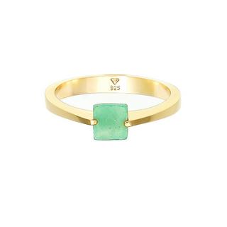 Elli  Ring Viereck Jade 