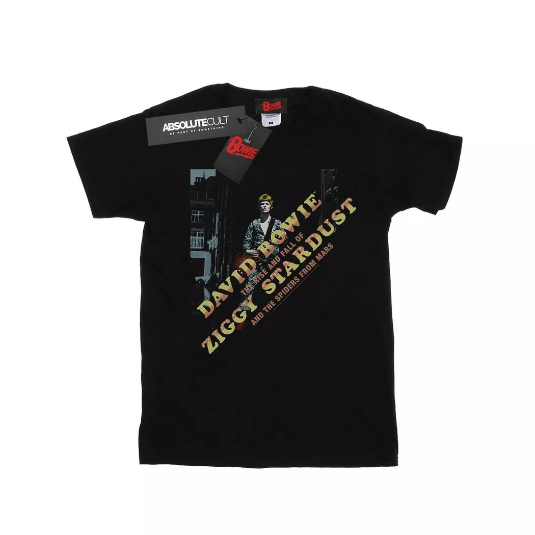 David Bowie - TShirt, für Damen, Schwarz, Größe XL