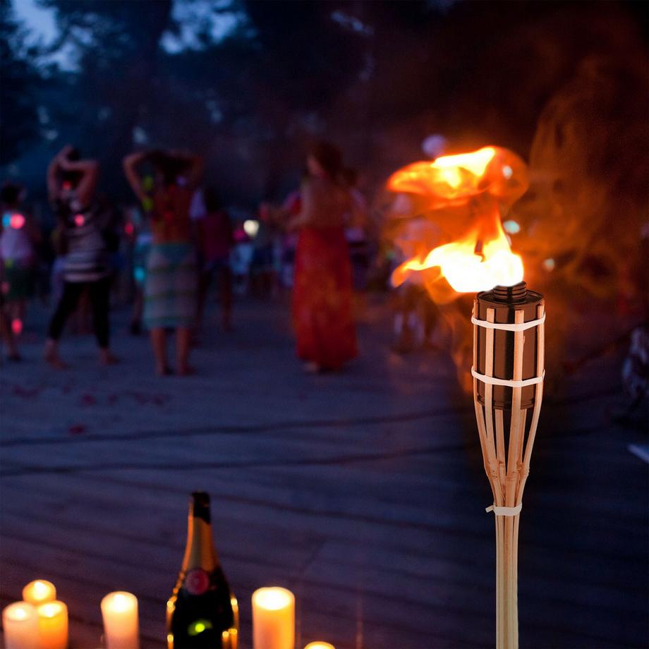 Northix Set di 10 torce da giardino da 60 cm  