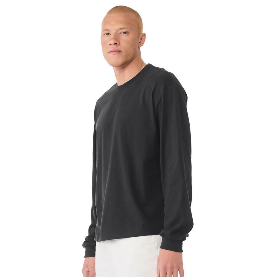 Bella + Canvas Schweres Kastiges Langarm T-Shirt  