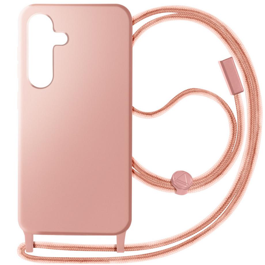 Coque Cordon Rose Samsung S24 Plus