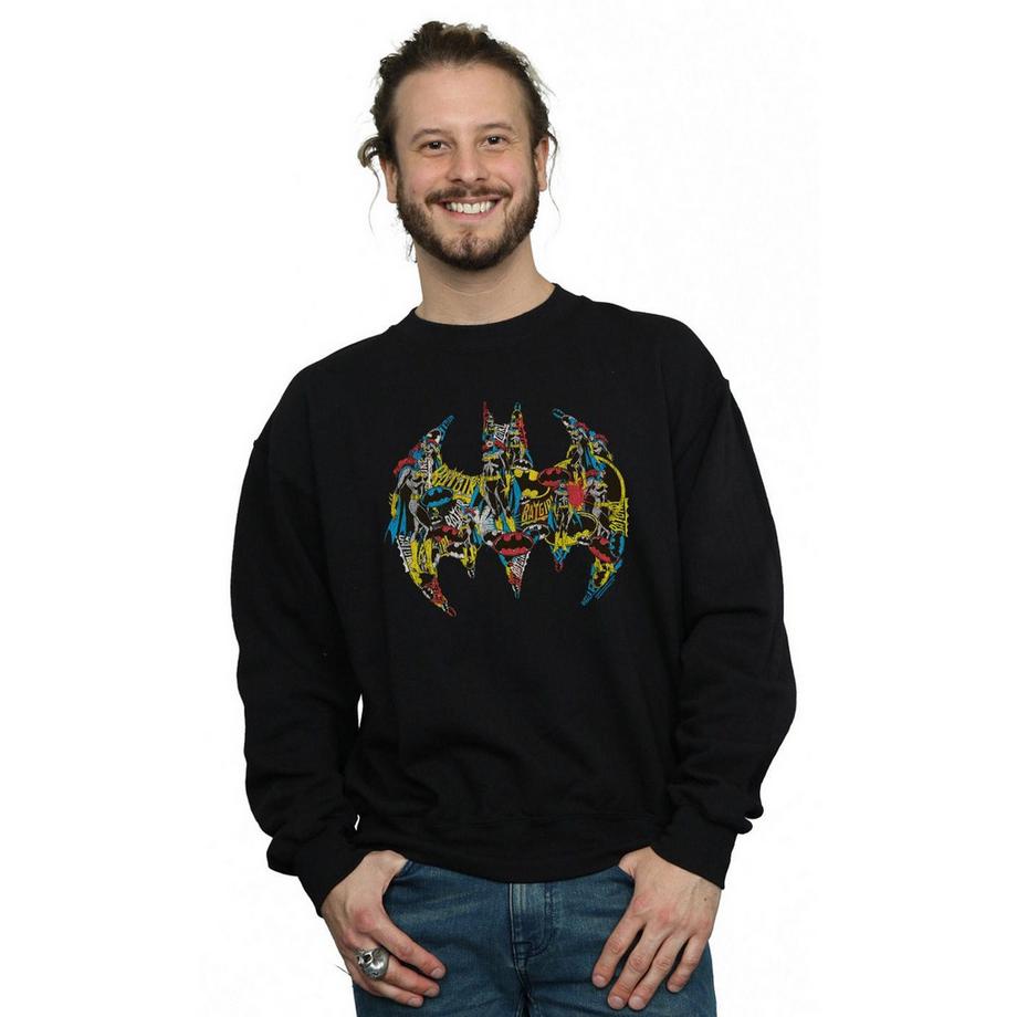 DC COMICS Batman Logo Imprimé Sweatshirt  