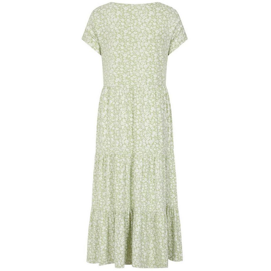Lazy Jacks Robe longue à imprimé floral  